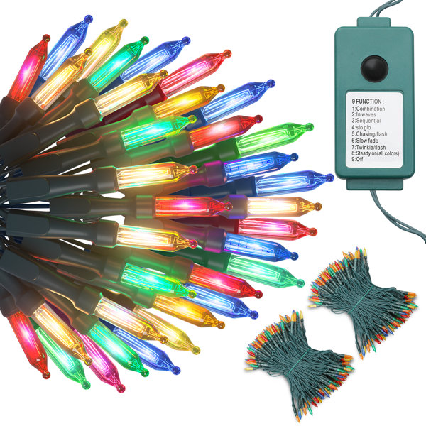 The Holiday Aisle® Outdoor 516'' Plugin String Light Wayfair